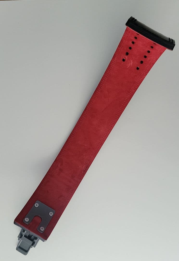 SBD パワーベルト 黒/赤　Sサイズ