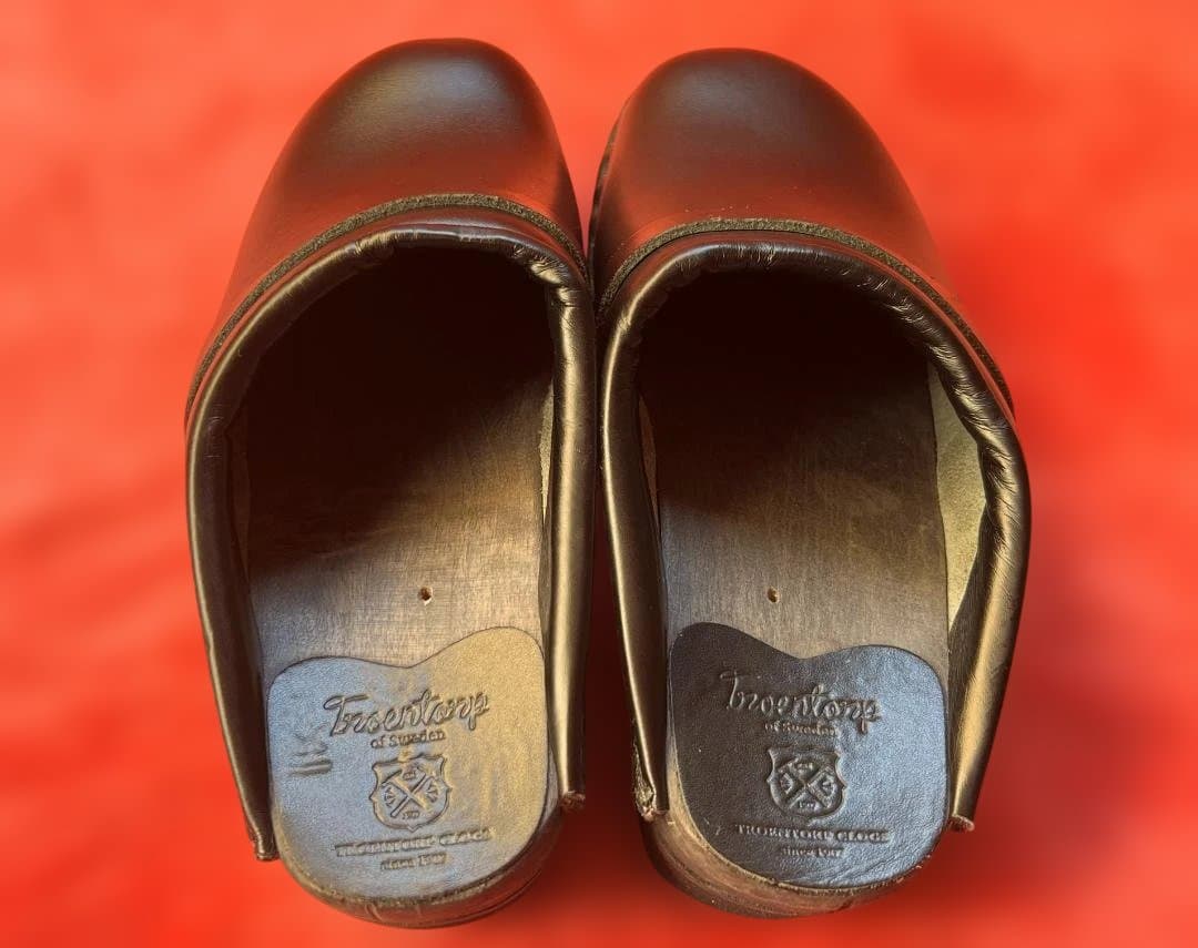 Y*ー様 値下げ中TROENTORP（トロエントープ）/サボ/ 黒/37/本革