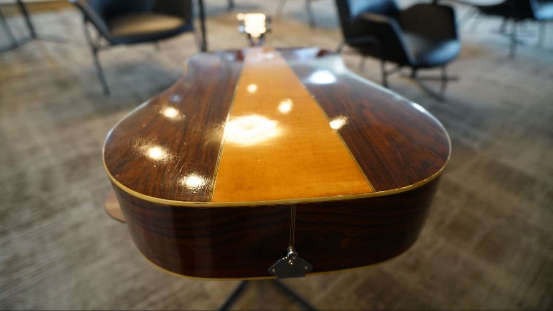 メ*6様 【激渋ハカランダ】 アコースティックギター カスタム　ビンテージ　整備