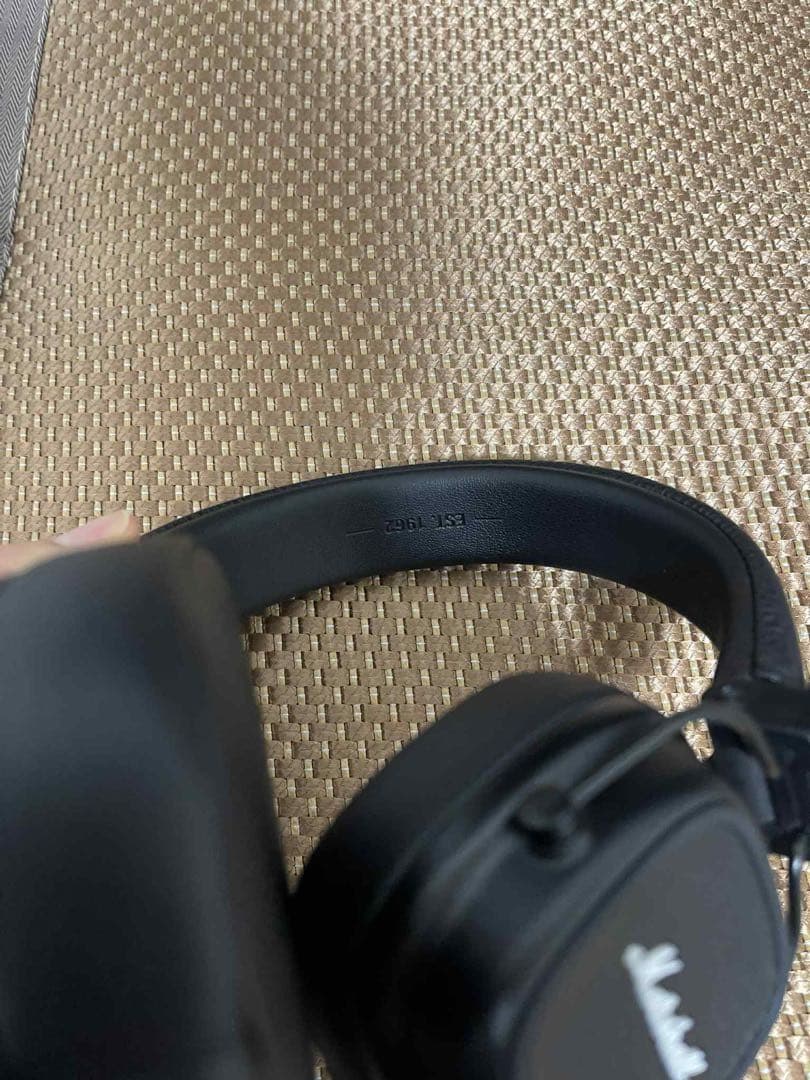 Marshall ワイヤレスヘッドホン ブラック