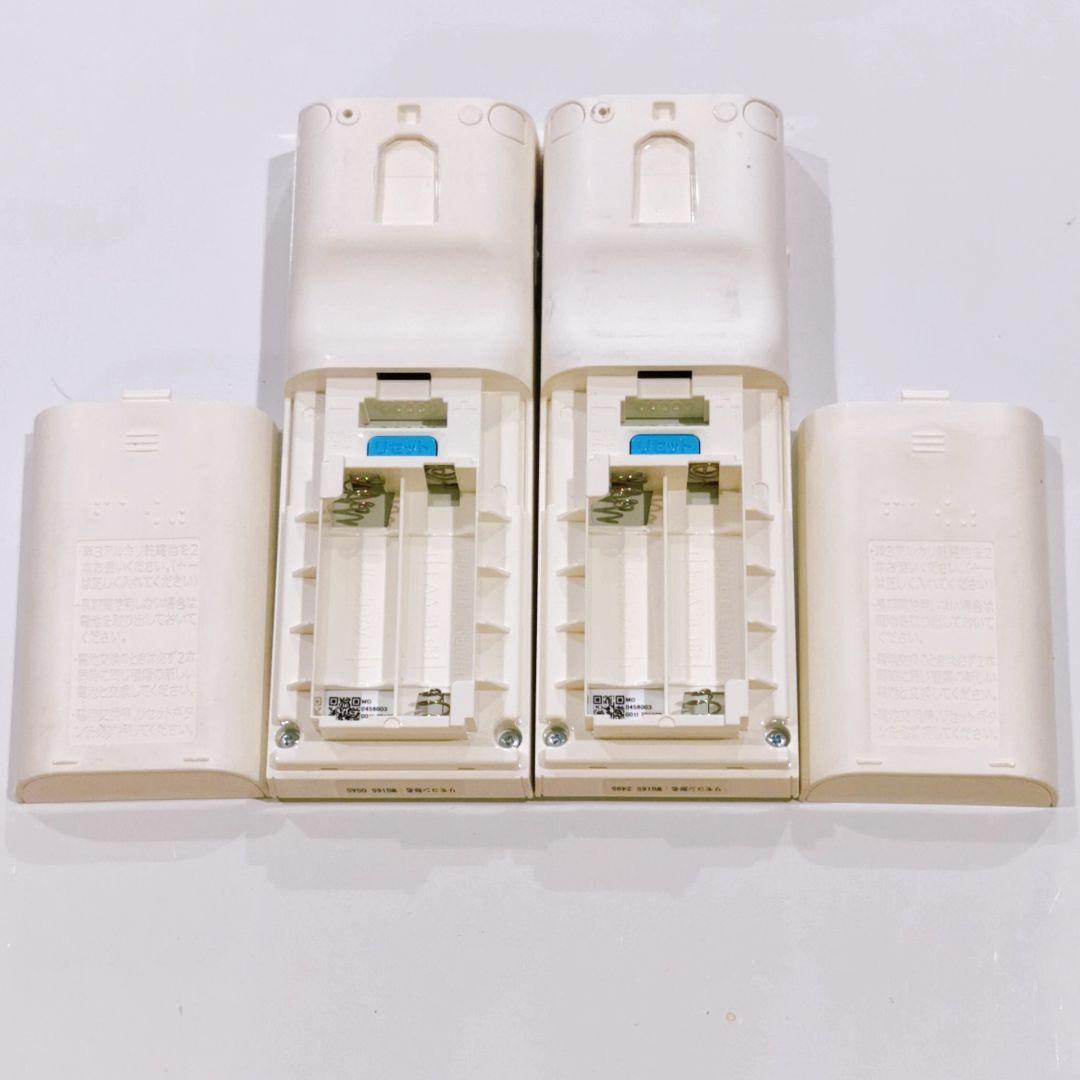 72 三菱　ミツビシ　WG165 エアコン　リモコン 2個セット