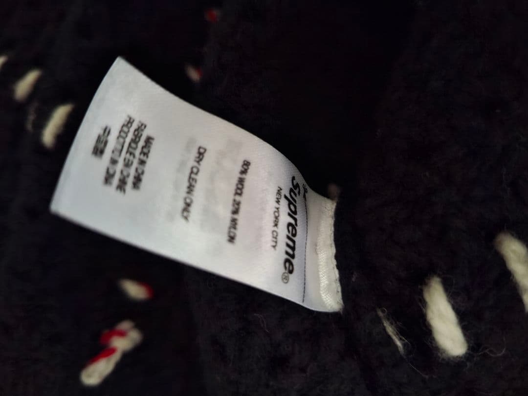 Supreme シュプリームQuilt Stitch Sweater　ニット