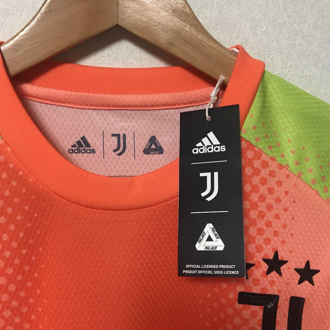 新品 PALACE × JUVENTUS 4th GK オレンジ L