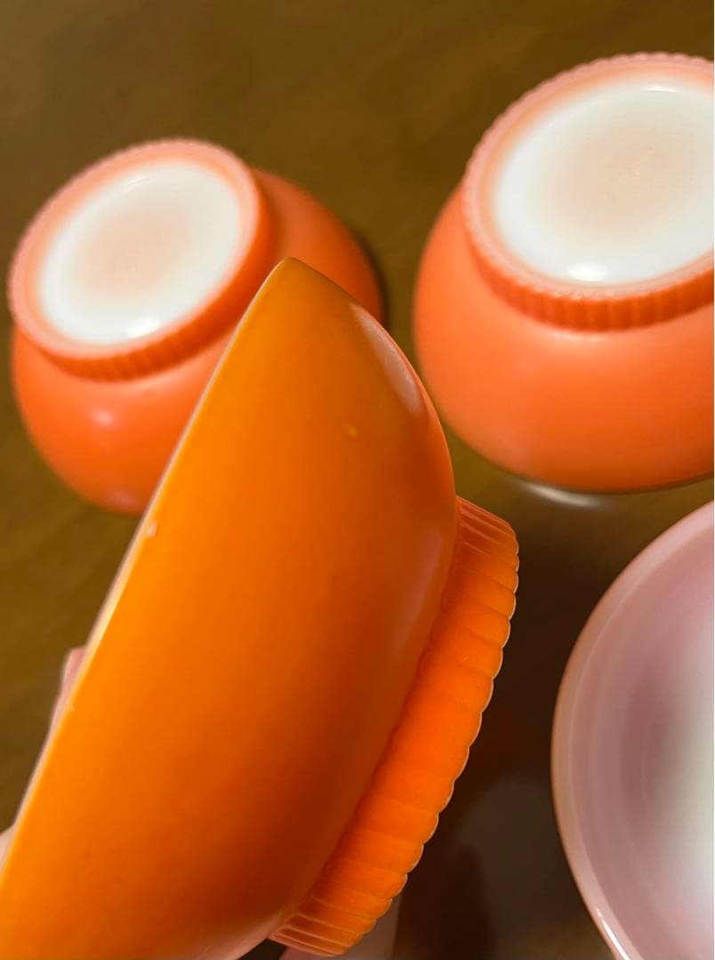 Fire-King ボウル8個　クリスマスカラー