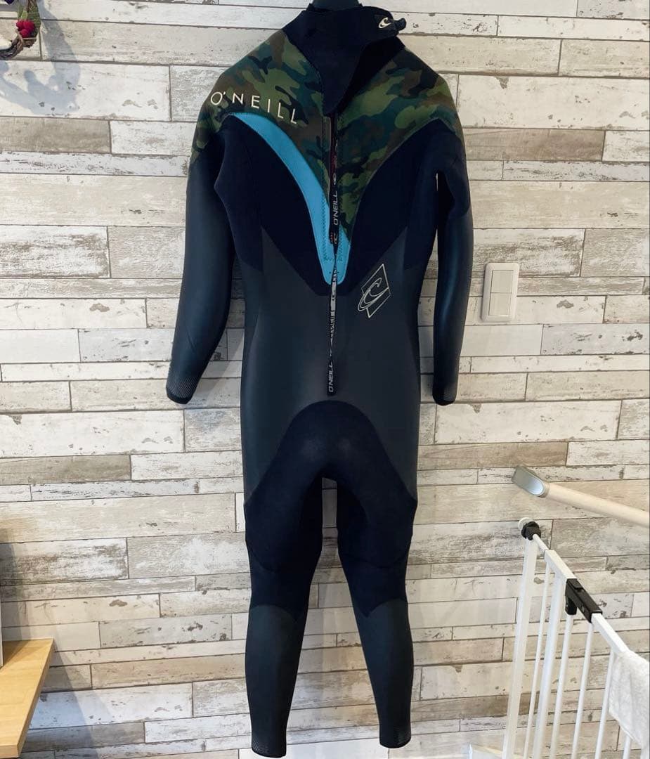 【O'NEILL 175cm 71kg】メンズL セミドライ 裏起毛 4×3ミリ