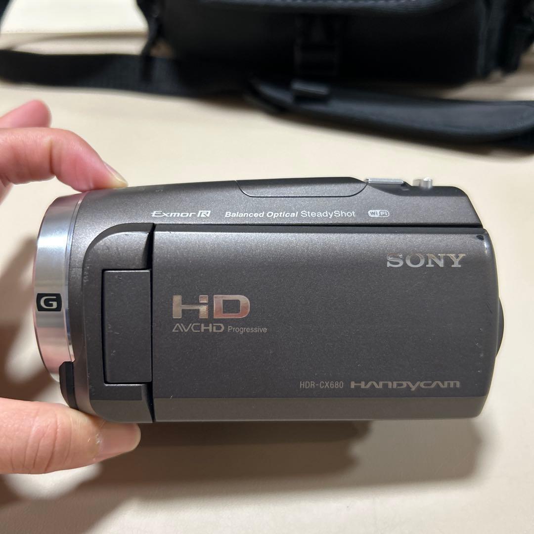 SONY ビデオカメラ 本体 バッテリー2個付き