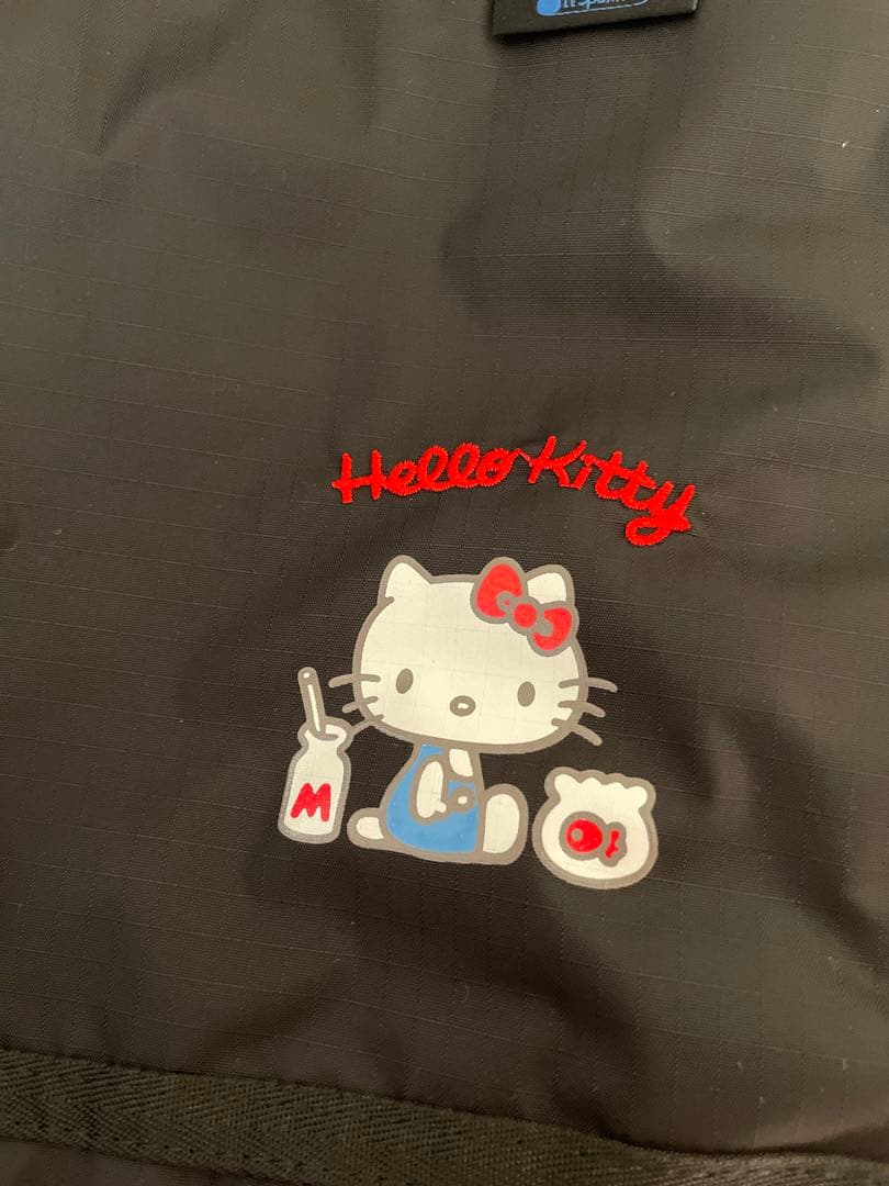LeSportsac Hello Kitty ボストンバッグ ブラック 大きめ