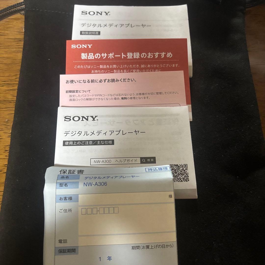 WALKMAN NW-A306 箱あり