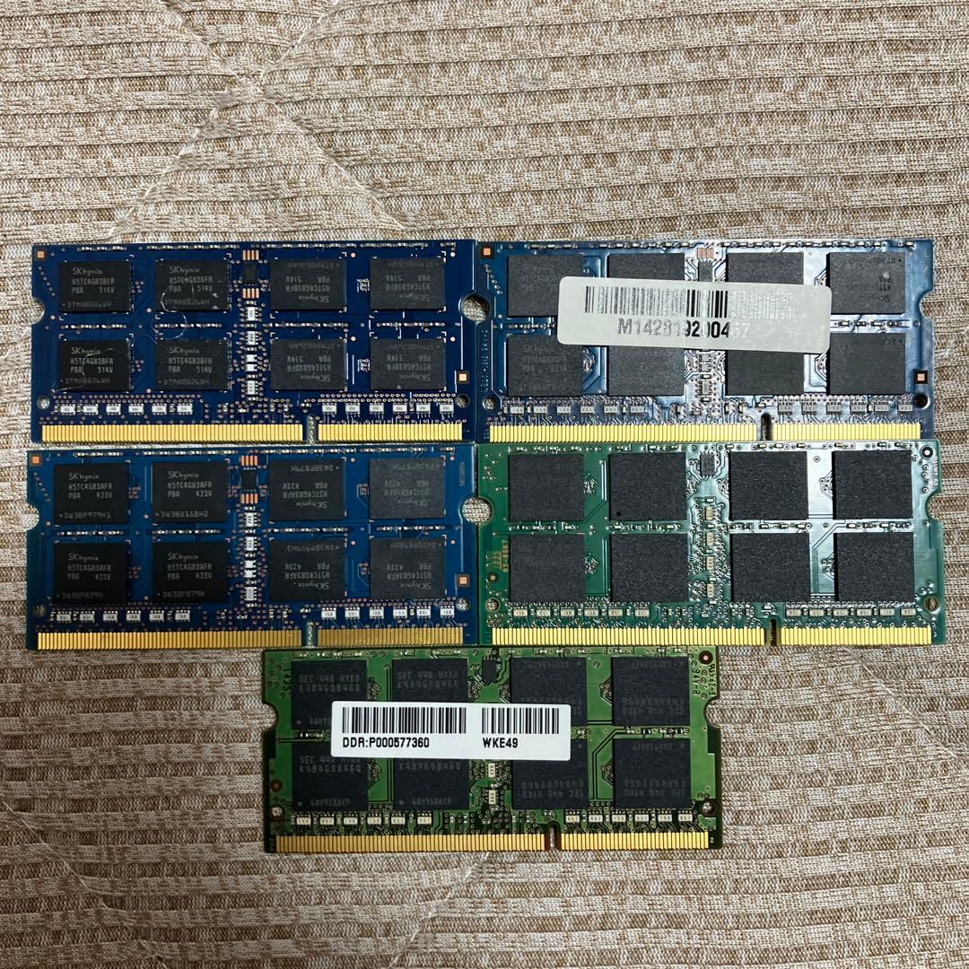 DDR3 8GB 10枚　メモリ