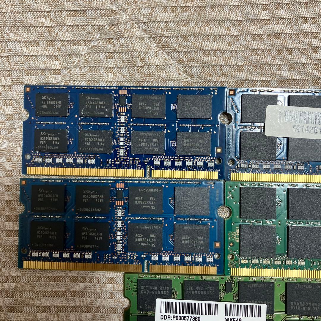 DDR3 8GB 10枚　メモリ