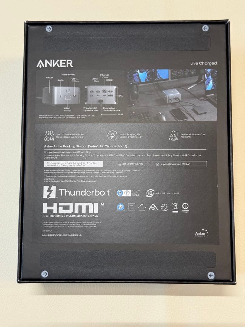 Anker Prime Docking Station 8K対応　未開封