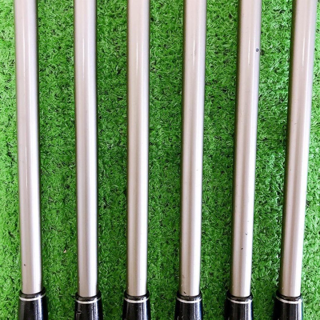 テ34★PRGR GN502 6本レディースアイアンセット 純正プロギアM-30