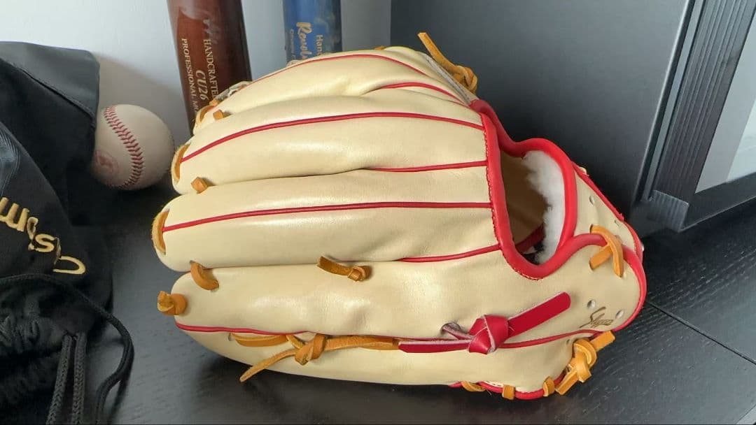 水口大地 選手 実使用 野球グローブ