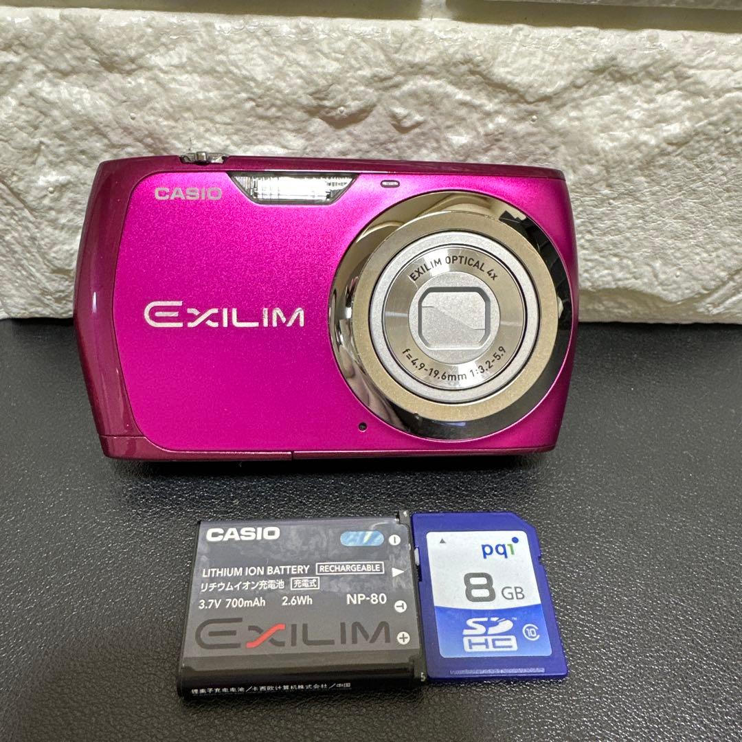 CASIO EXILIM EX-Z370 パープル　動作確認済　　美品