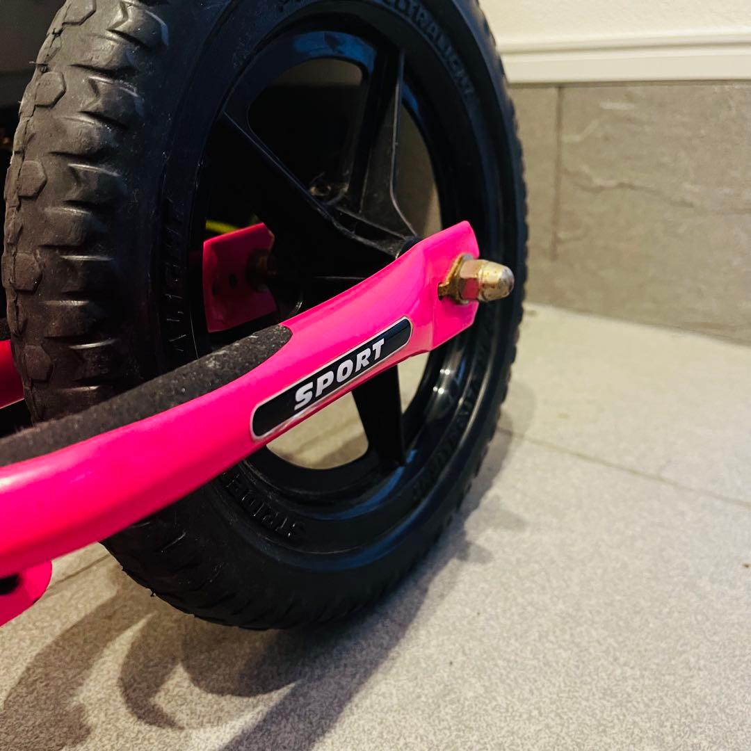 【美品✨】STRIDER ストライダー 12インチ バランスバイク ピンク