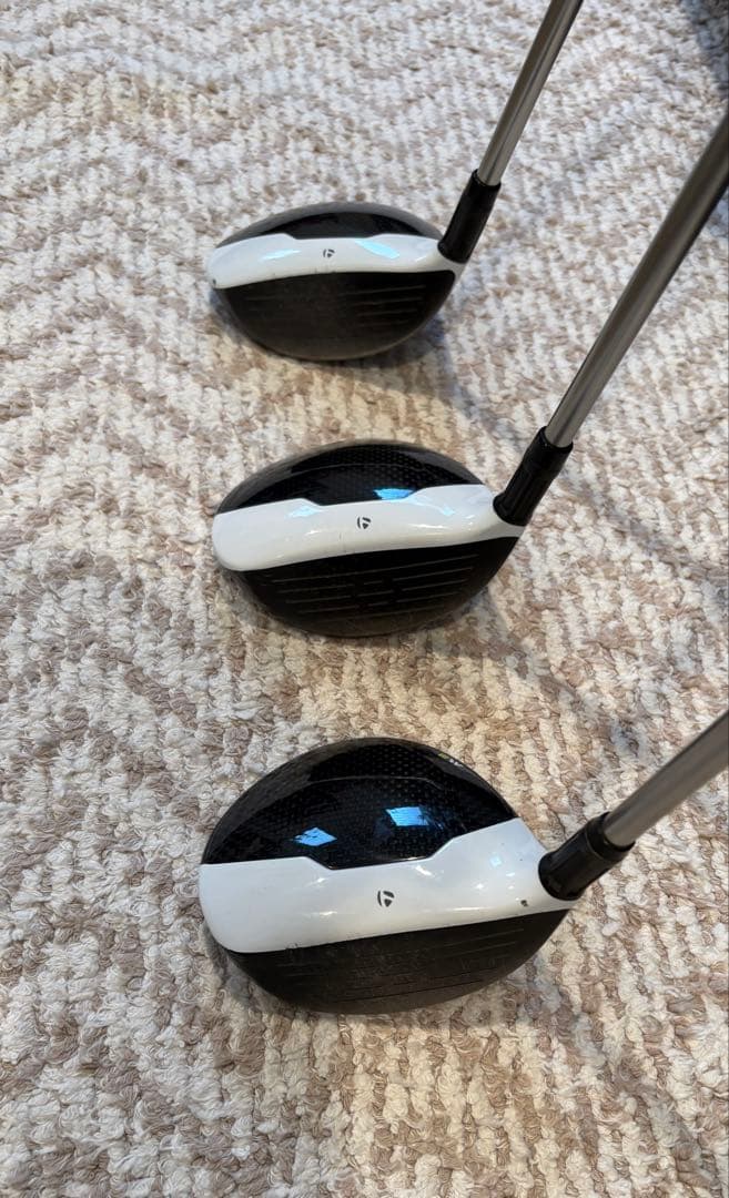 M2フェアウェイウッド3w 5w 7w 3本セット