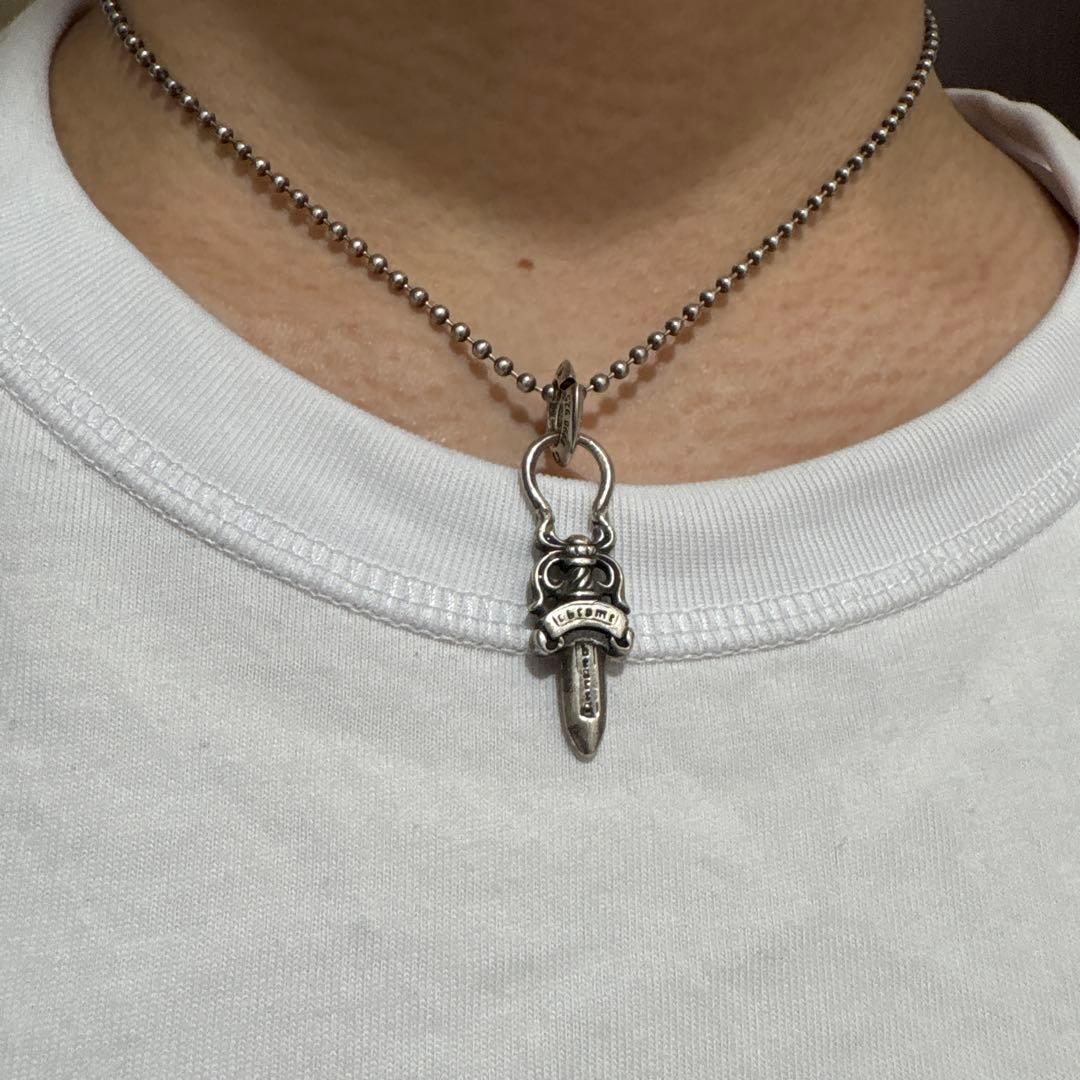 正規品CHROME HEARTS ダガーチャーム