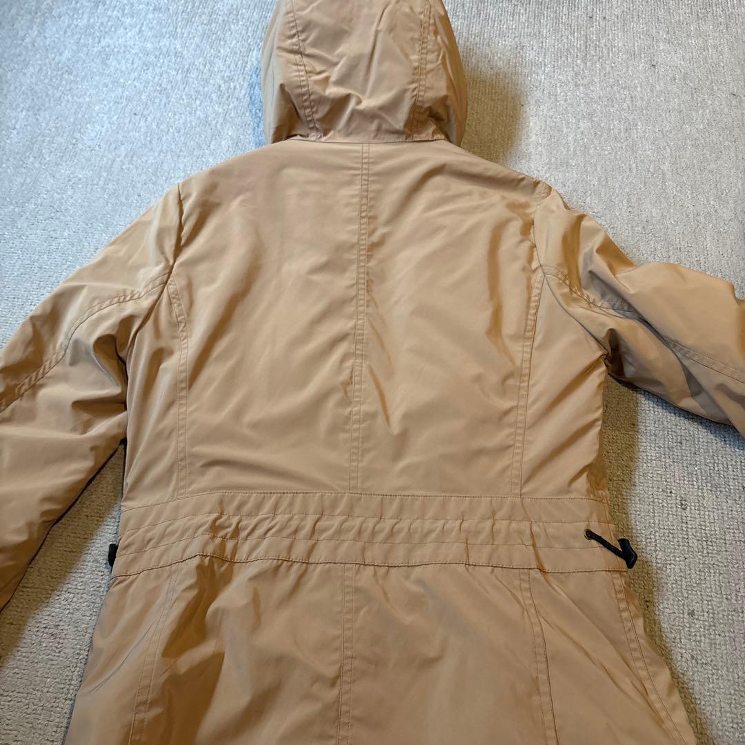 RESTIR ベージュ モッズコート ファー付き