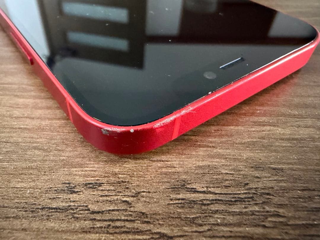 iPhone12 64GB 赤　バッテリー80% SIMフリー 初期化済み