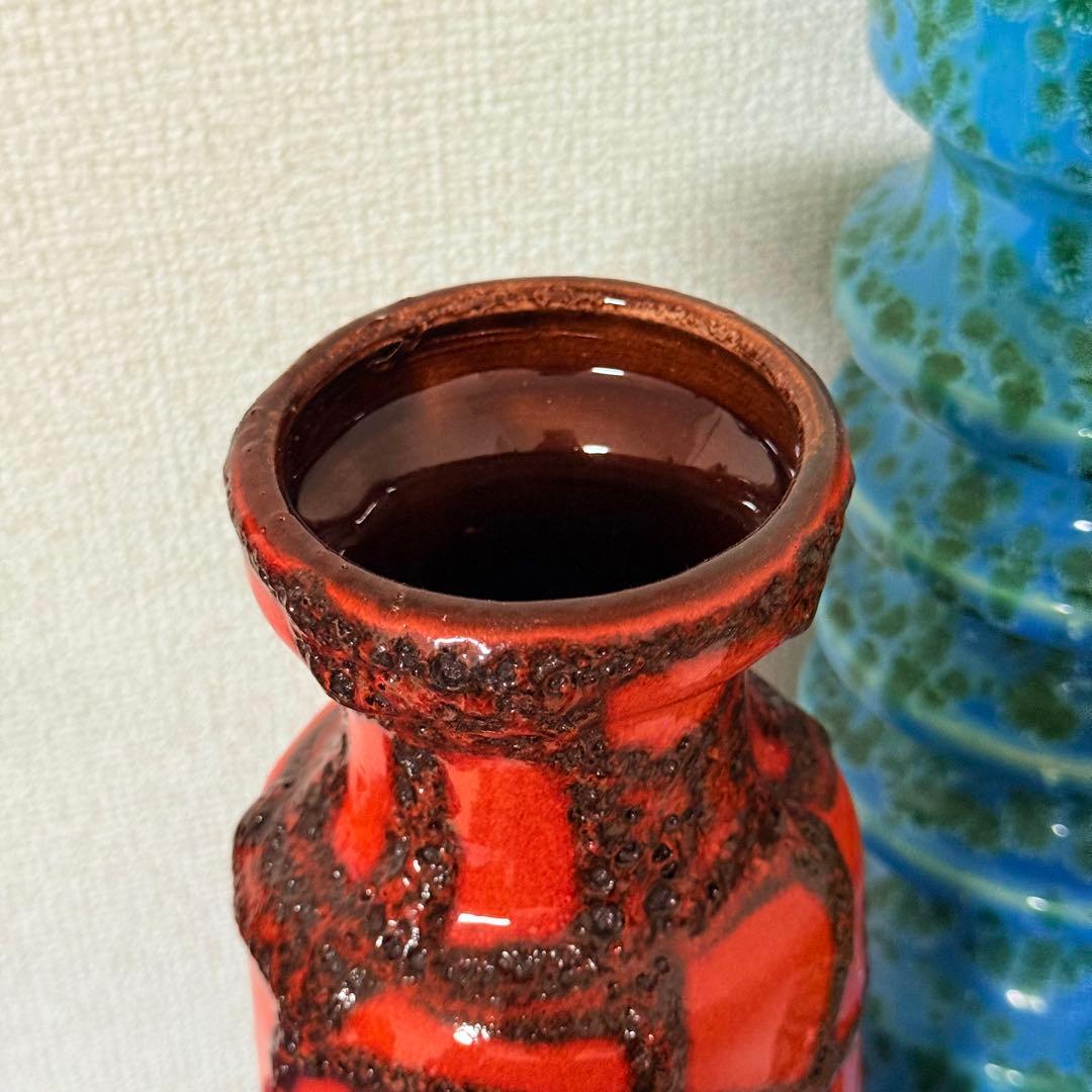 scheurich 28cm fat lava ファットラバ 花瓶