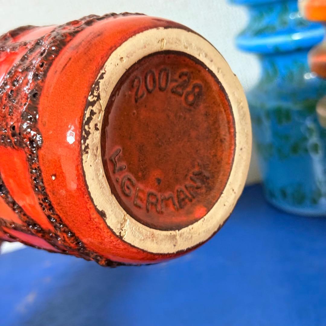 scheurich 28cm fat lava ファットラバ 花瓶