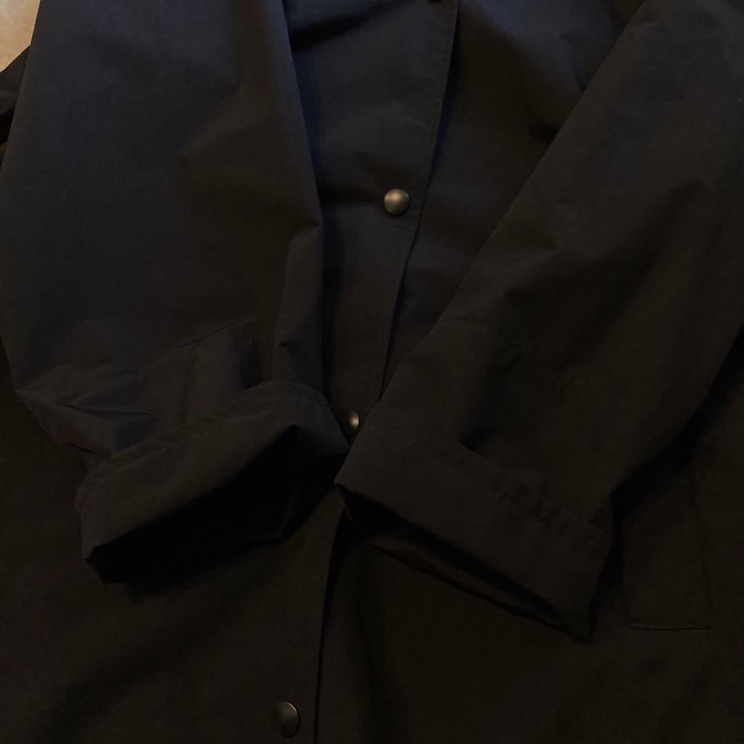 【美品】北欧暮らしの道具店　晴れの日も着たいレインコート ブラック ネイビー