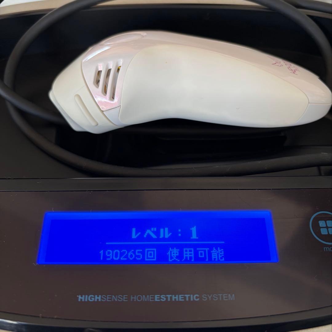 ケノン脱毛器(ver.6.2)　パールホワイト カートリッジ×2