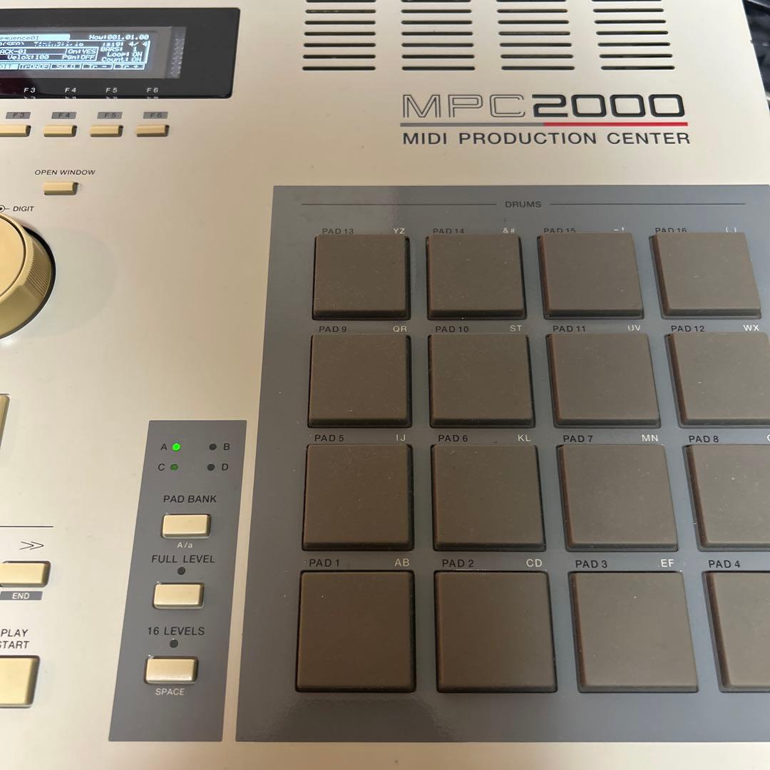 AKAI MPC2000 サンプラー メンテナンス済 USBカスタム◎ 送料込