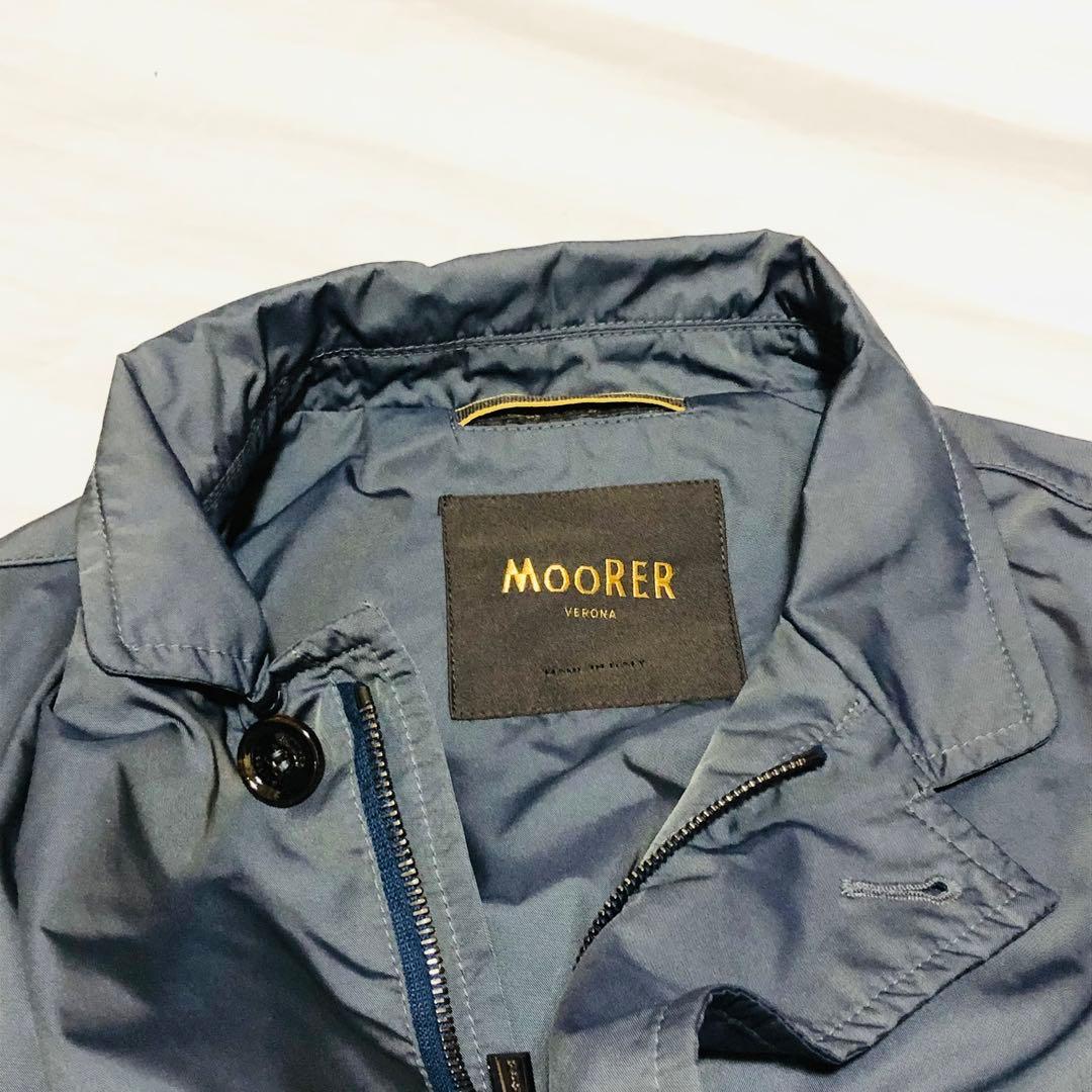 MOORER ムーレー ナイロンジャケット 52サイズ ZED-KM グレー