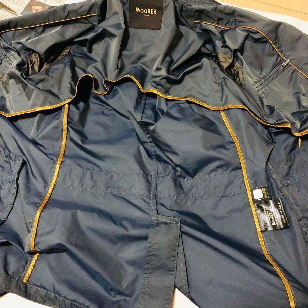 MOORER ムーレー ナイロンジャケット 52サイズ ZED-KM グレー