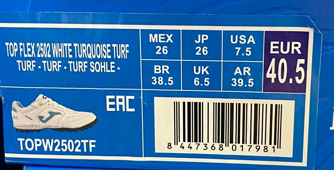 シューズ joma / TOP FLEX 2502 TF (26cm)