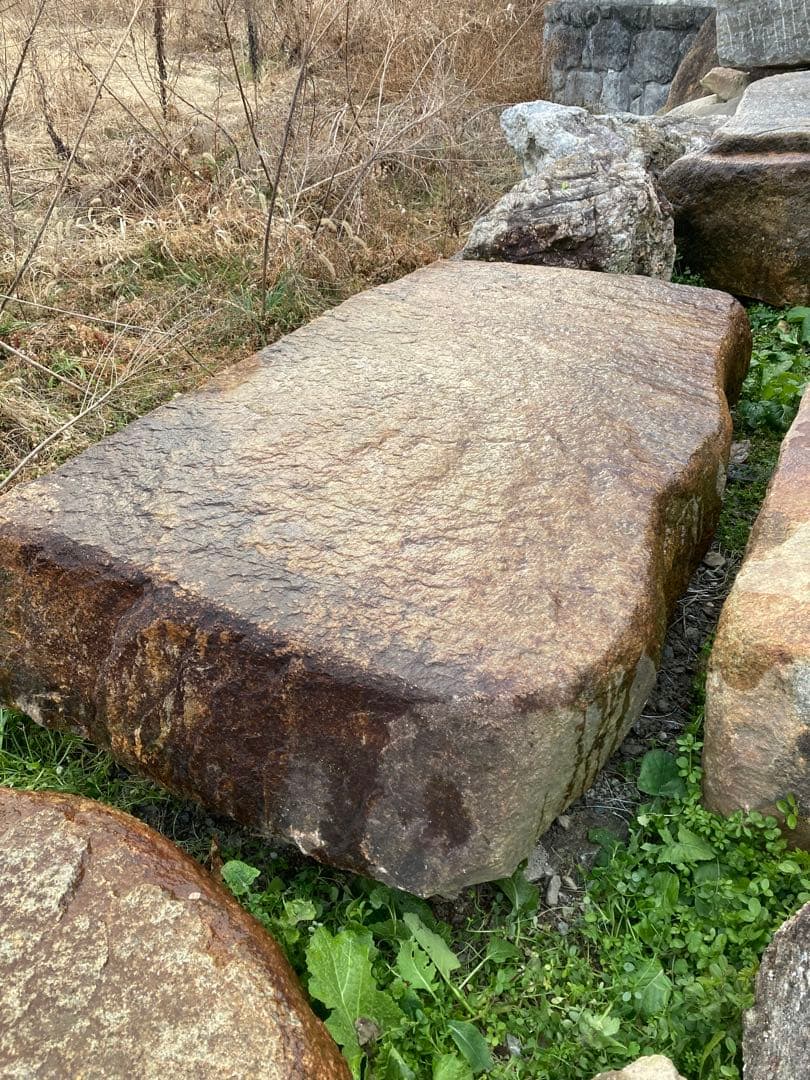 丹波鞍馬石製踏込石