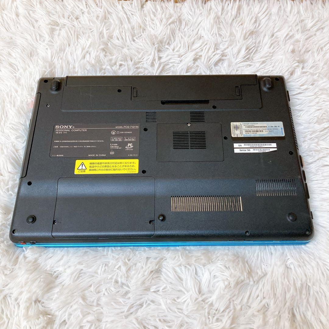 その他ノートPC本体 sony vaio PCG-71311N core i3 M380 4GB