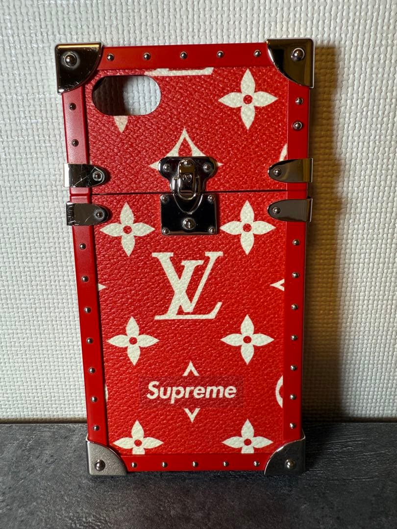大特価‼️VUITTON Supreme M64499 iPhone7 ケース