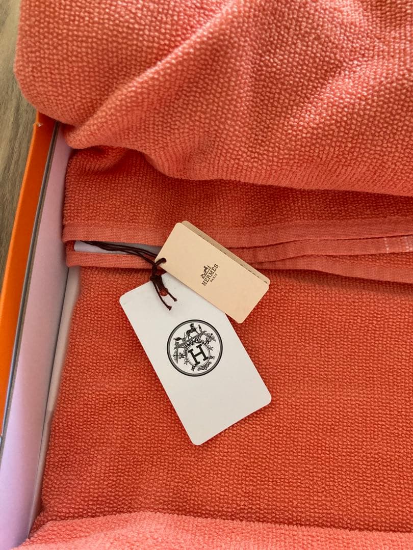 【新品未使用品】エルメス　ビーチタオル