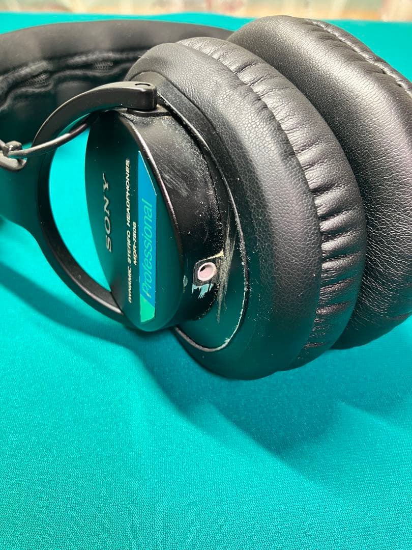 SONY MDR-7506 スタジオヘッドホン改造済（ケーブル脱着可）