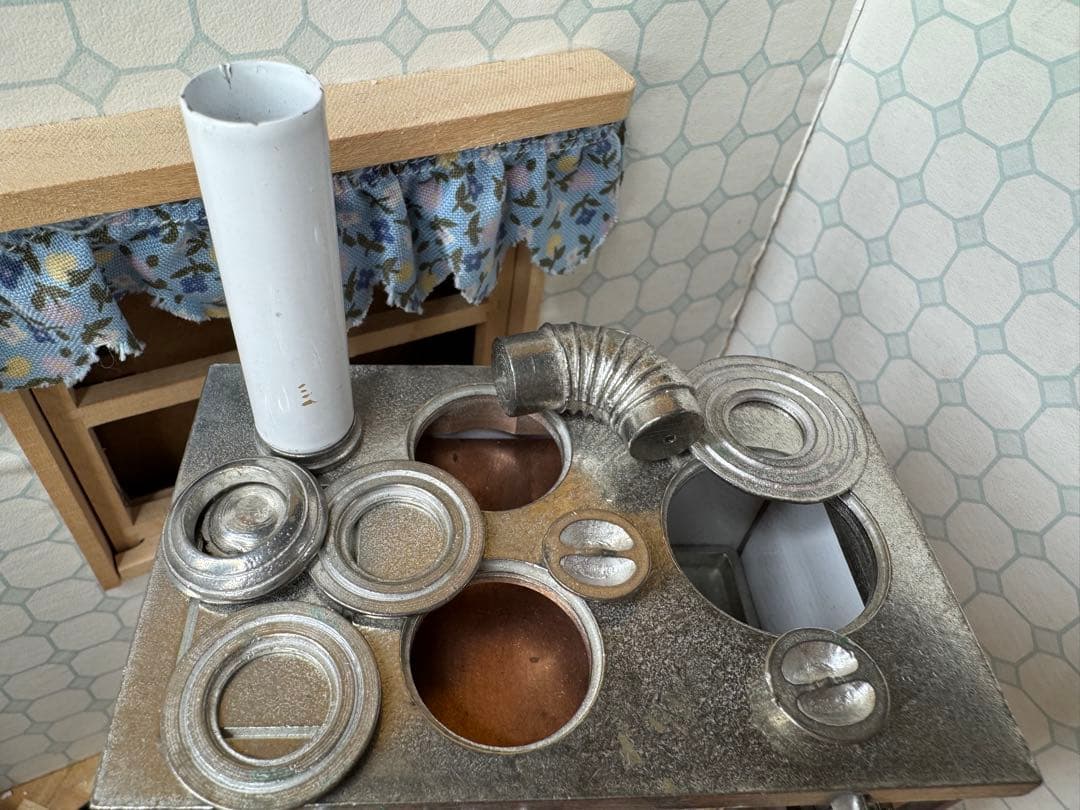 1:12 ドラクーン　ドイツ　ドールハウス　キッチン　コンロ