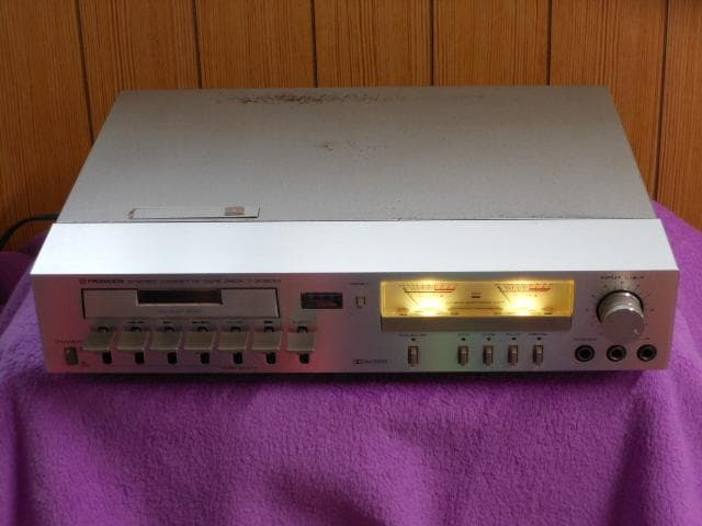 昭和レトロPIONIEERパイオニア名機T3050M◆スロットインカセットデッキ