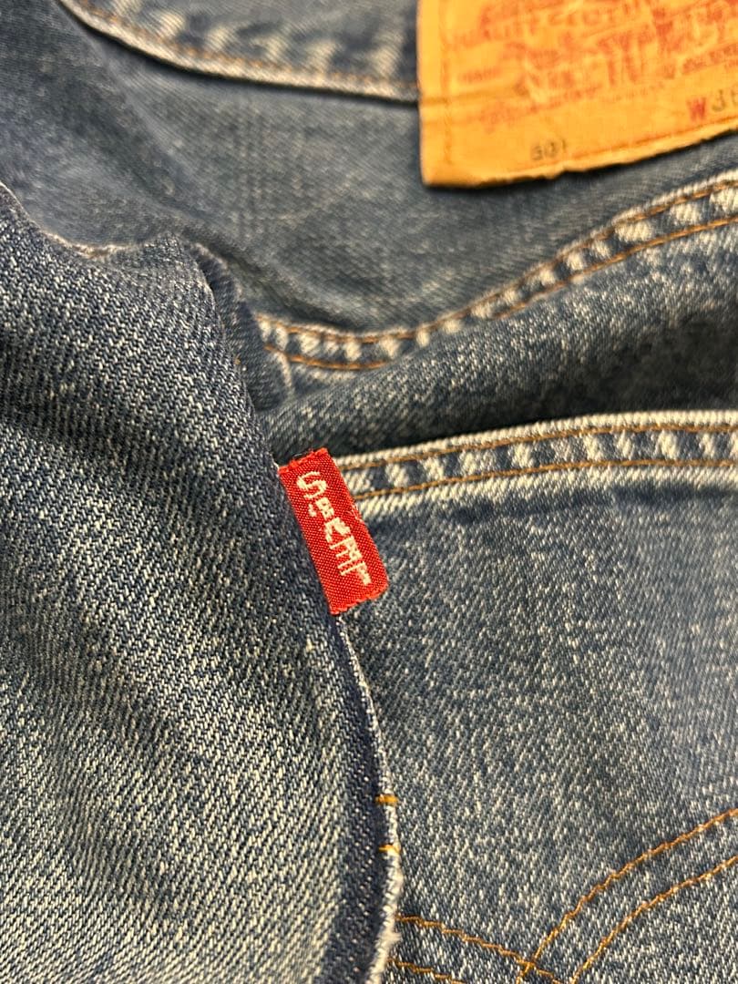 リーバイス USA バレンシア製 110周年 501 赤耳 セルビッチ 555