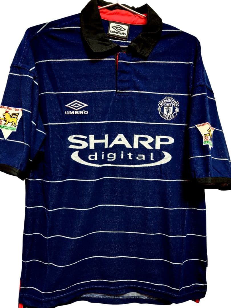 UMBRO　1999 マンチェスターユナイテッド　ベッカム　パッチ付き