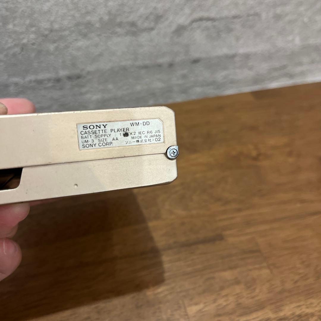 SONY ステレオカセットプレイヤー WM-DD ジャンク★AK10