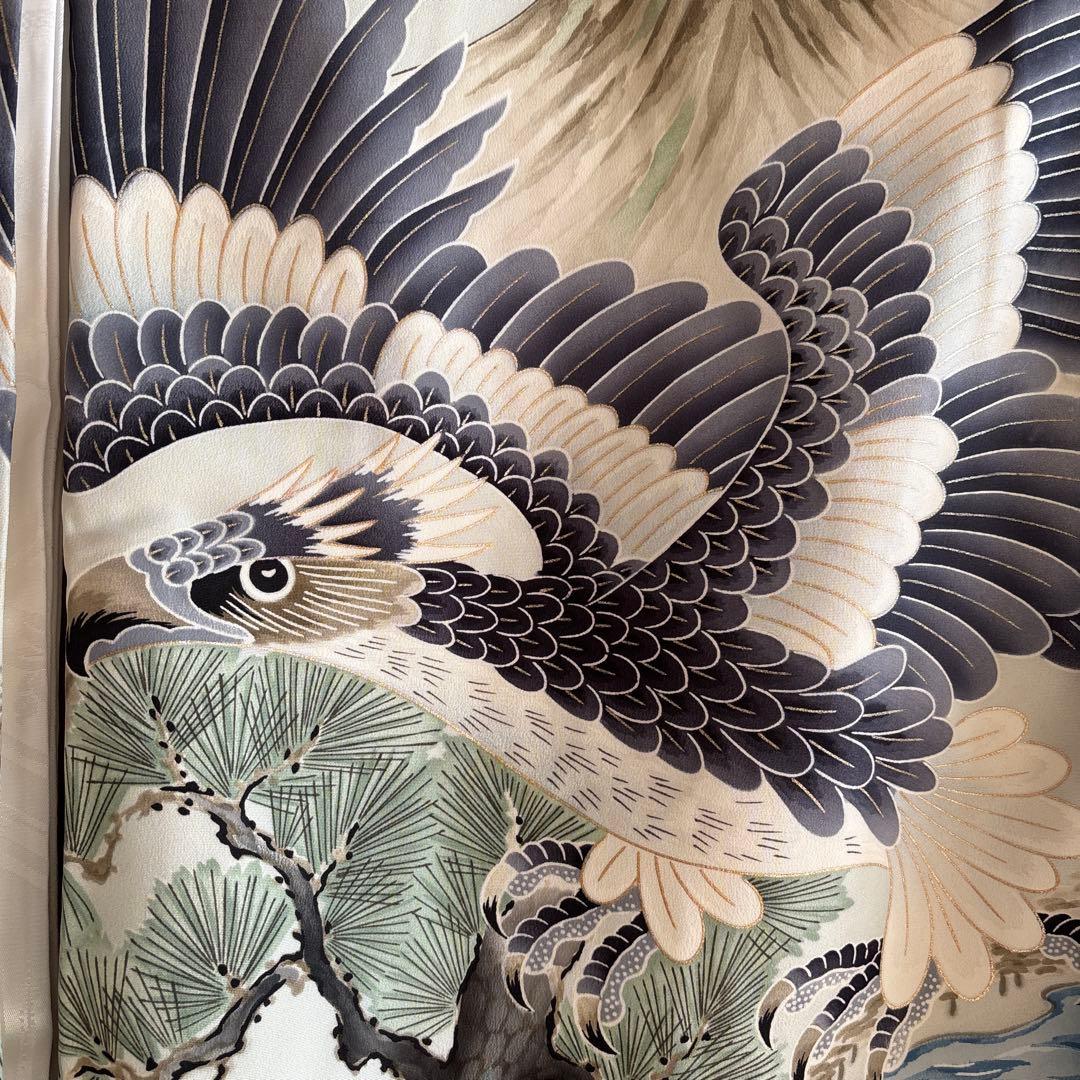 No.5 正絹　男の子お祝い着　長襦袢　のしめ 七五三