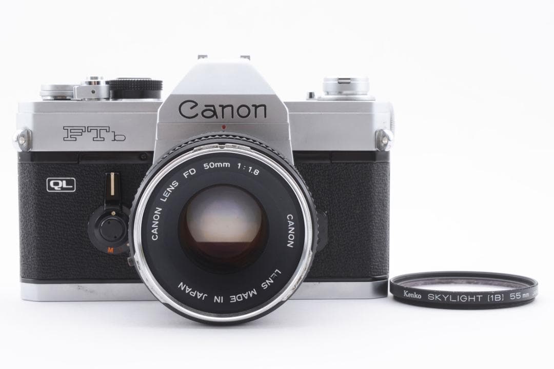 フィルムカメラ Canon FTb + FD 50mm f1.8 + Canon Canonet