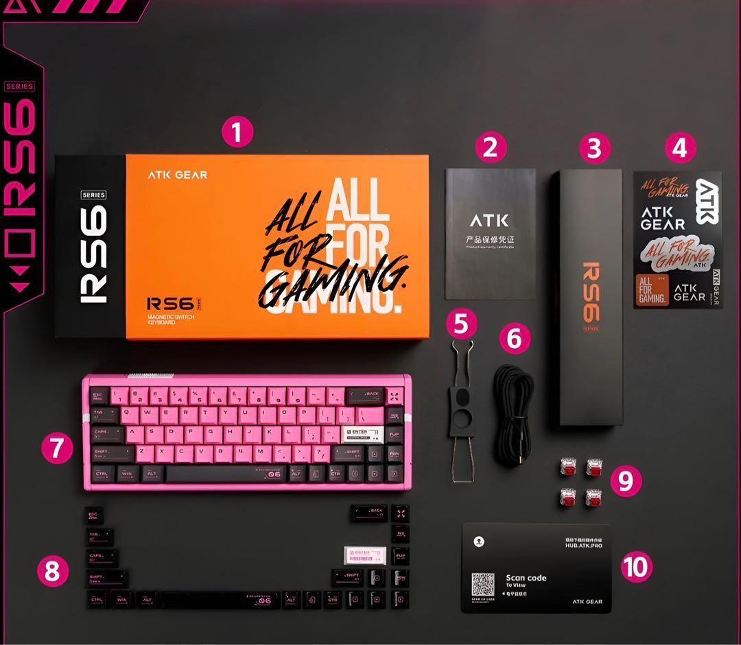 【新品未開封】ATK RS6 Ultra Sakura TTC万磁王軸