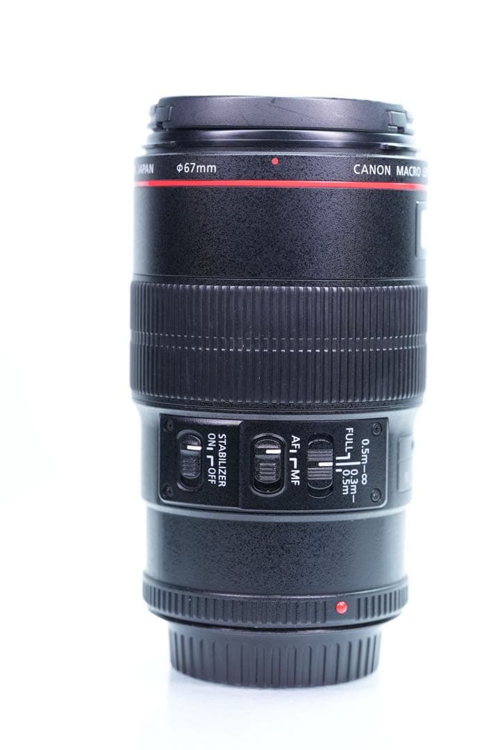 Canon EF 100mm f/2.8L IS USMマクロレンズ　三脚座付き