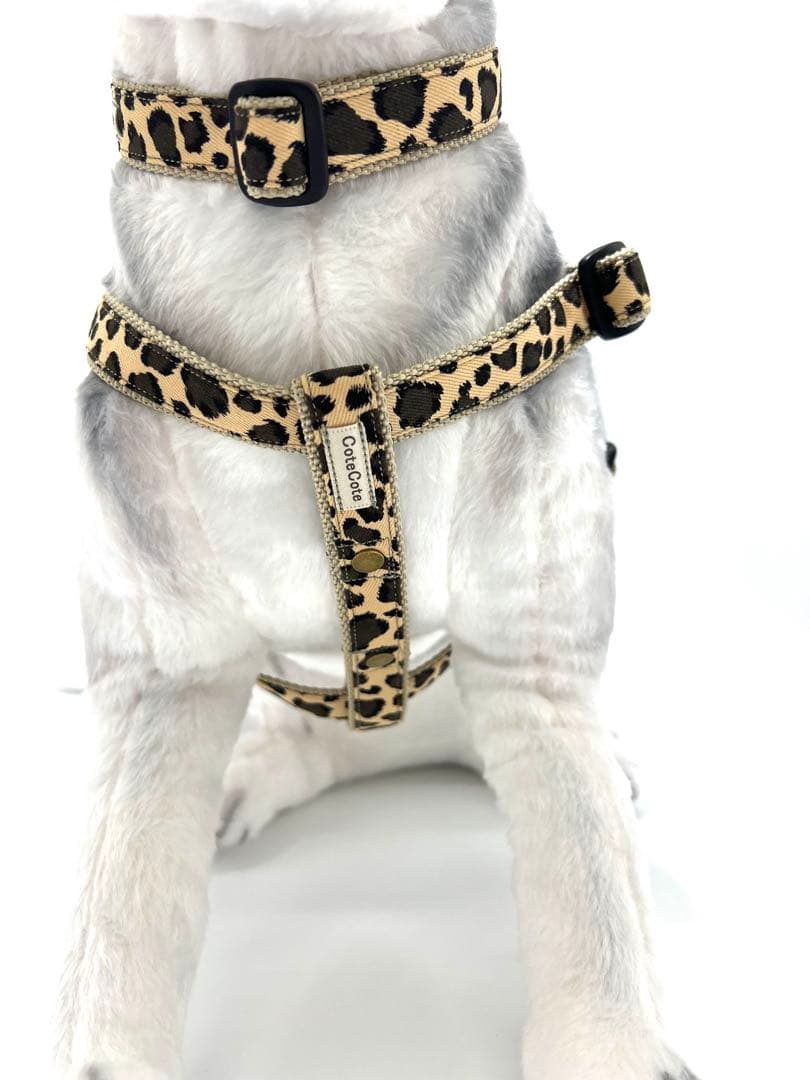 犬用品　首輪・ハーネス・リード・ジョイントリードのフルセット　ハンドメイド