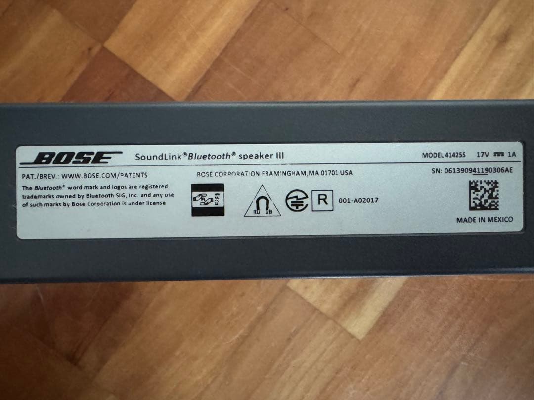 bose soundlink bluetooth speakerⅢ