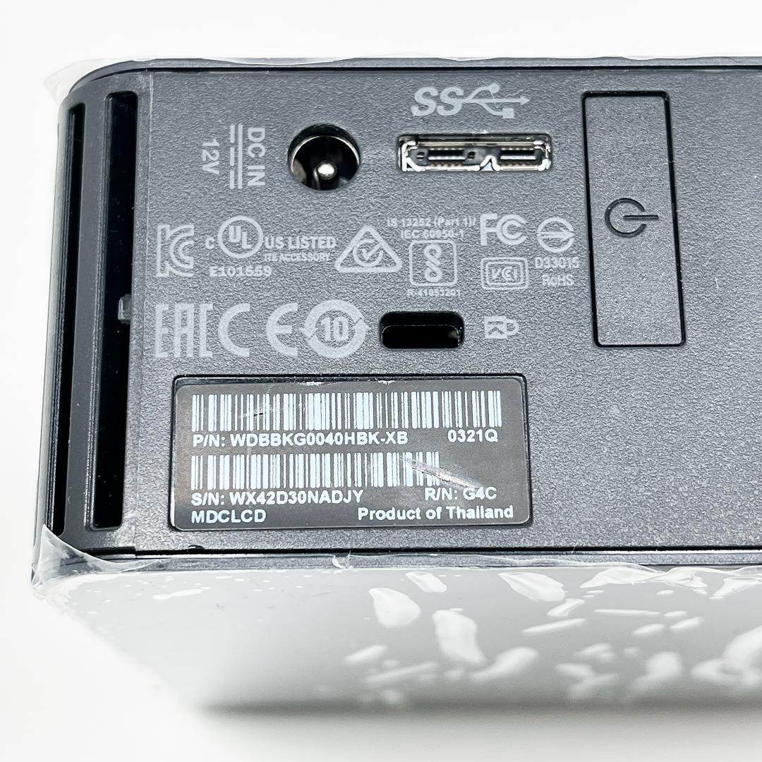 WD Elements デスクトップ 外付けハードディスクドライブ 4TB