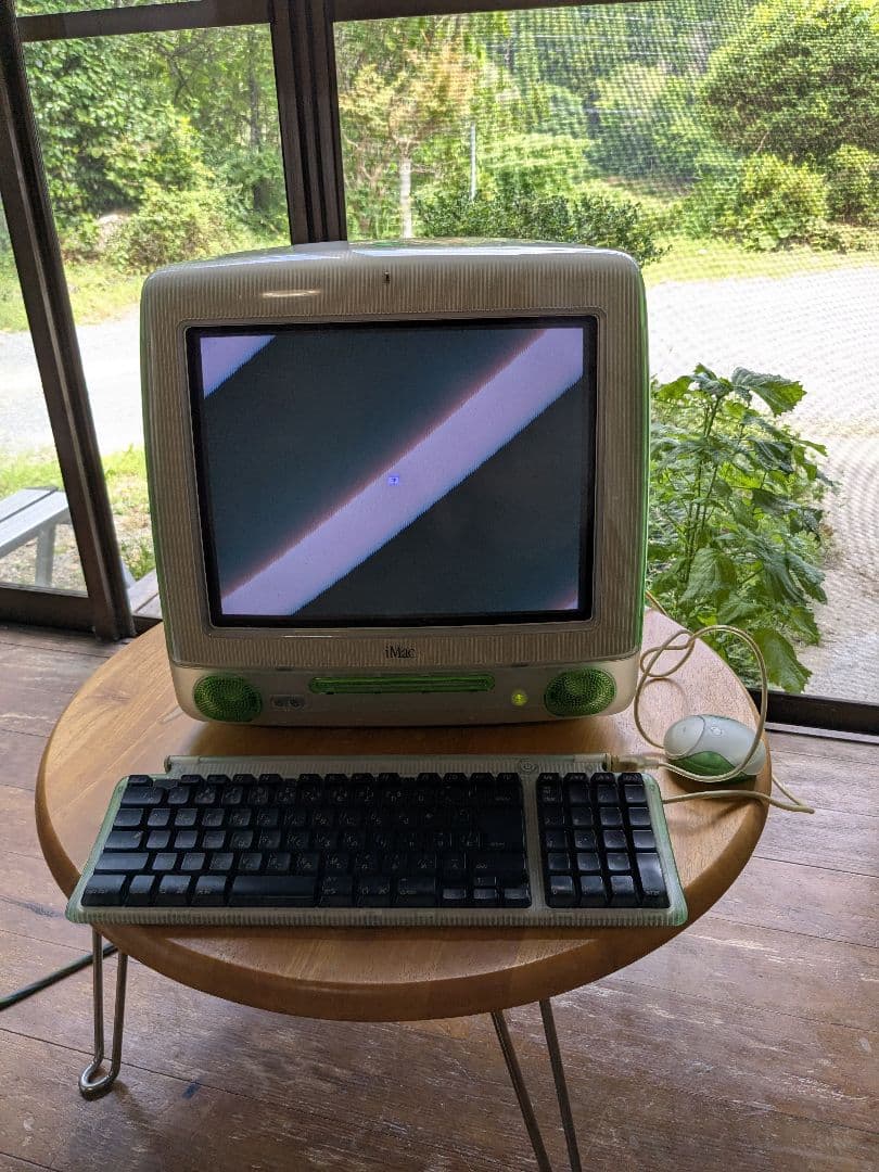 【通電確認済】Apple iMac G3 ライムグリーン キーボード マウス