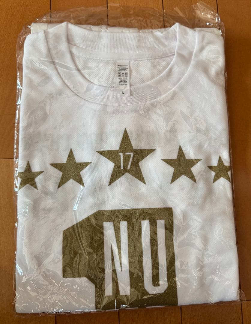 希少　美品　adidas 流経大柏　選手権　支給品　チャンピオンTシャツ　L